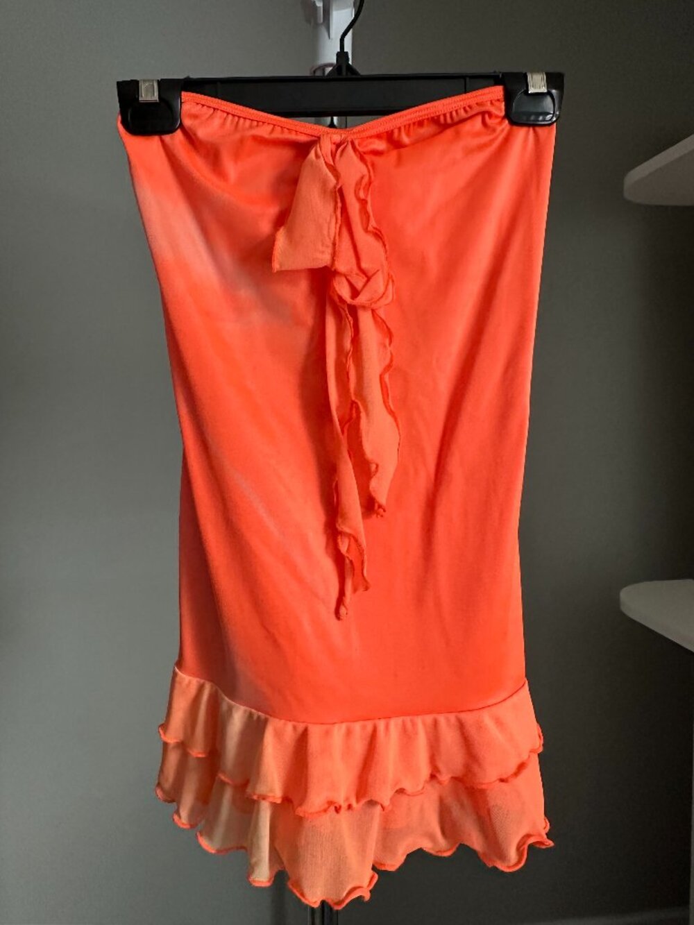 Orange Tube Dress